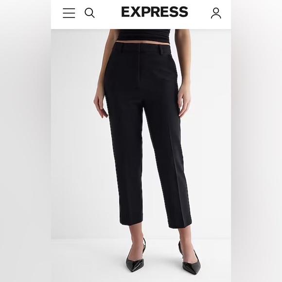 NWT Express Editor Super High Waisted Straight Ankle Pant
Black - Picture 3 of 4